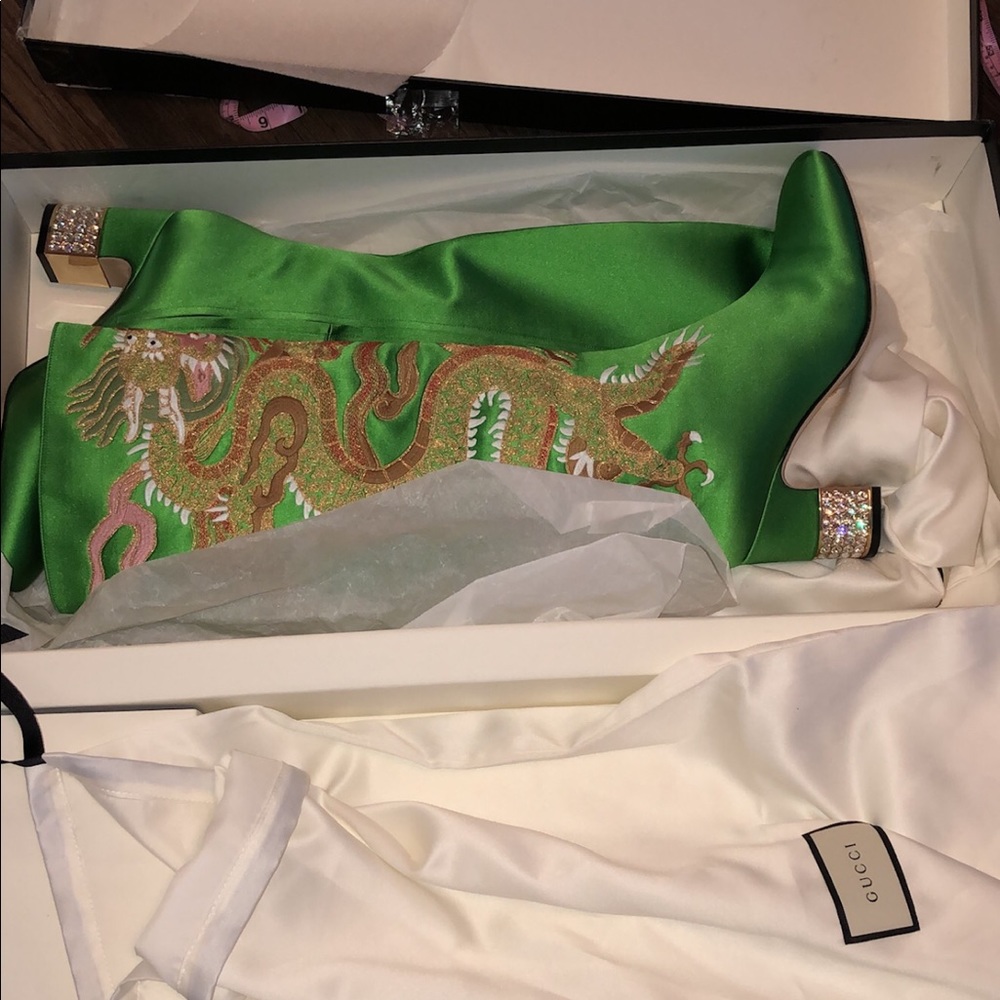GUCCI BOW BOOT - Picture 6 of 9